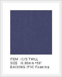 Fabric with foaming type
